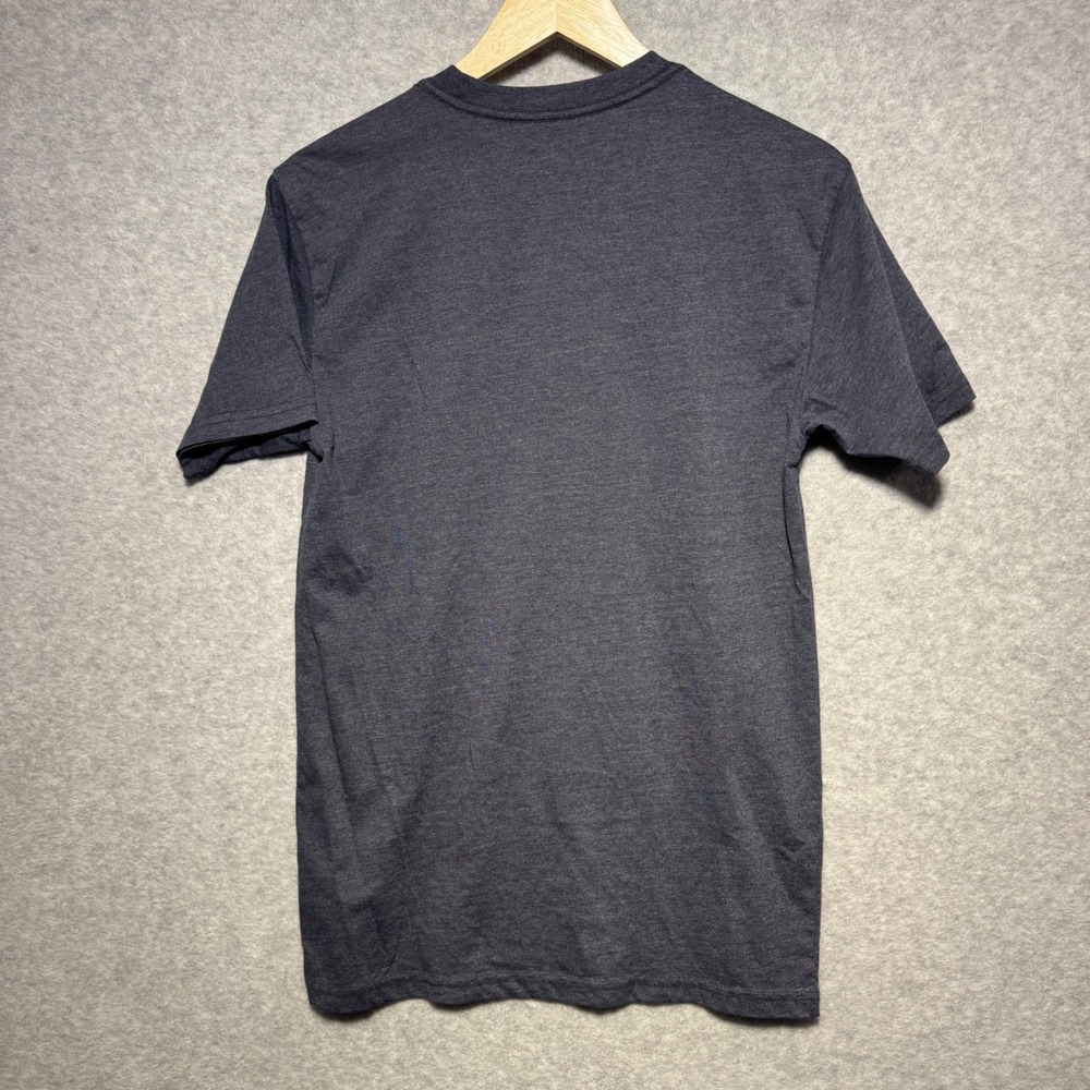 Kastlfel Castoro Graphic T-Shirt Mens‎ Small Blue Stripe RecycledSoft Navy Tee - Picture 4 of 6